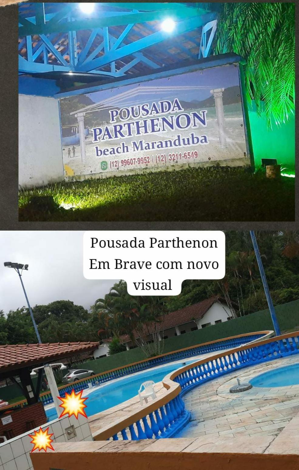 Pousada Parthenon Maranduba Ubatuba Extérieur photo